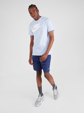 Nike Sportswear Regularen Hlače 'Solo' | modra barva