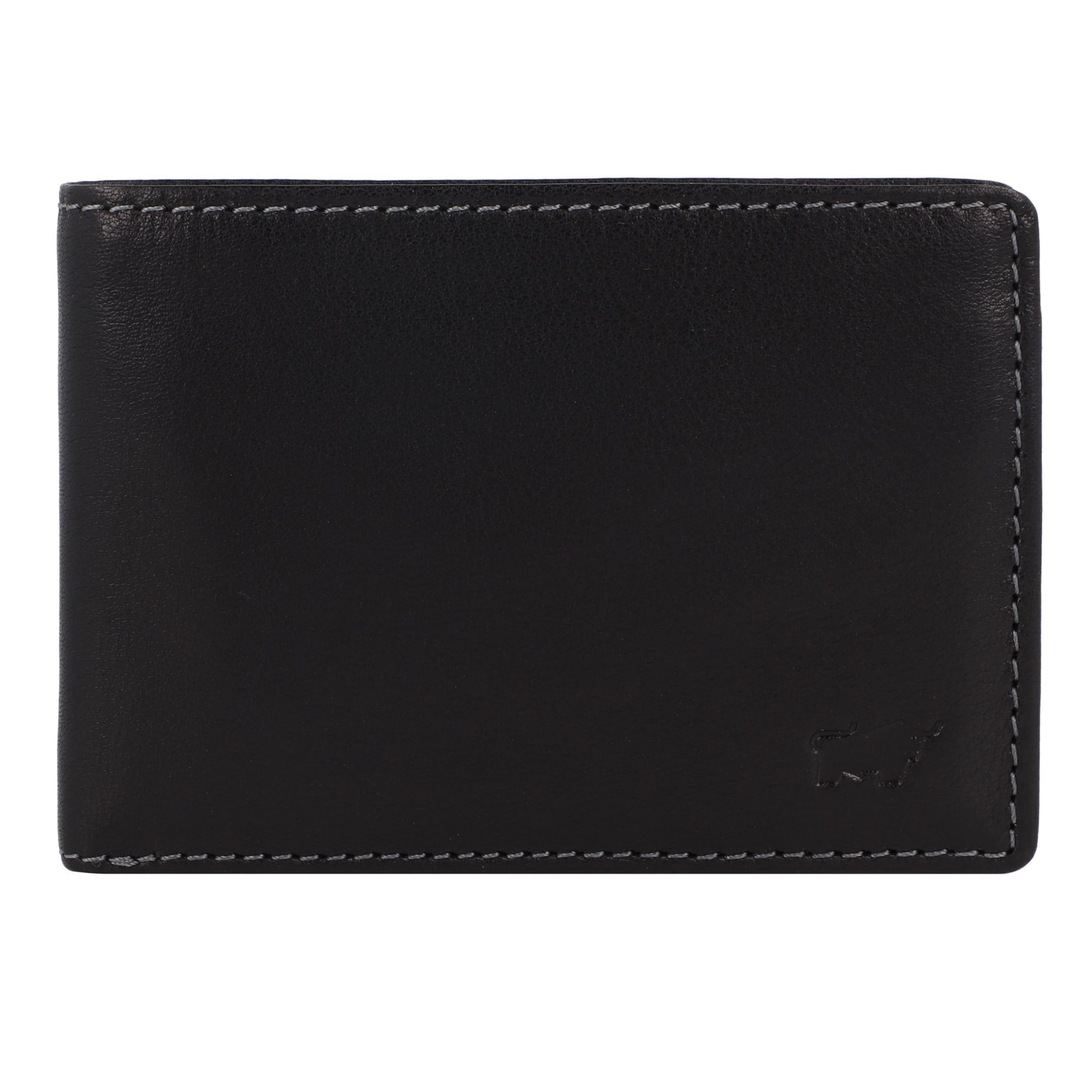Braun Büffel Wallet 'Arezzo' in Black: front