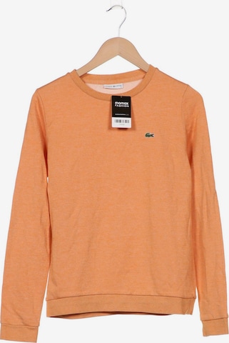 Lacoste Sport Sweatshirt & Zip-Up Hoodie in M in Orange: front