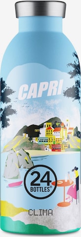 Gourdes 24Bottles en bleu : devant