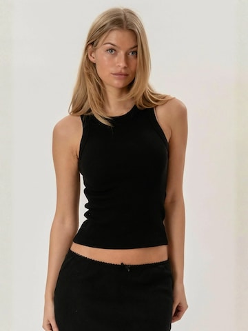 It's May - Top ' Bianca ' en negro: frente