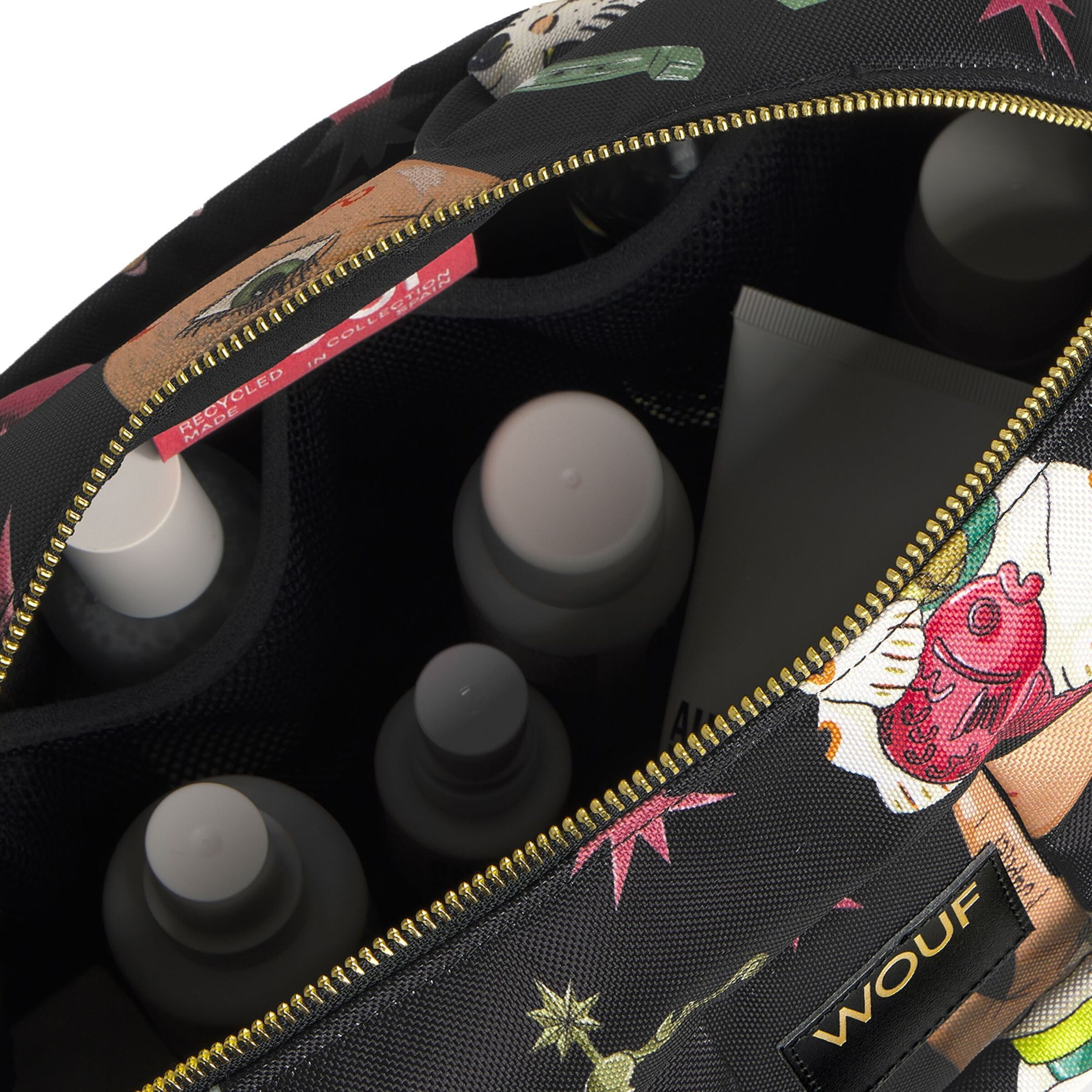 Nécessaire 'Daily' di Wouf in nero