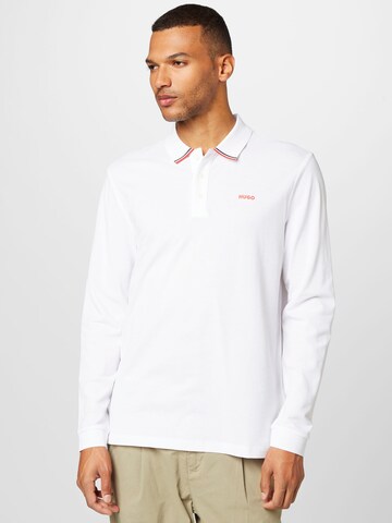 HUGO Red - Camiseta 'Donol' en blanco: frente