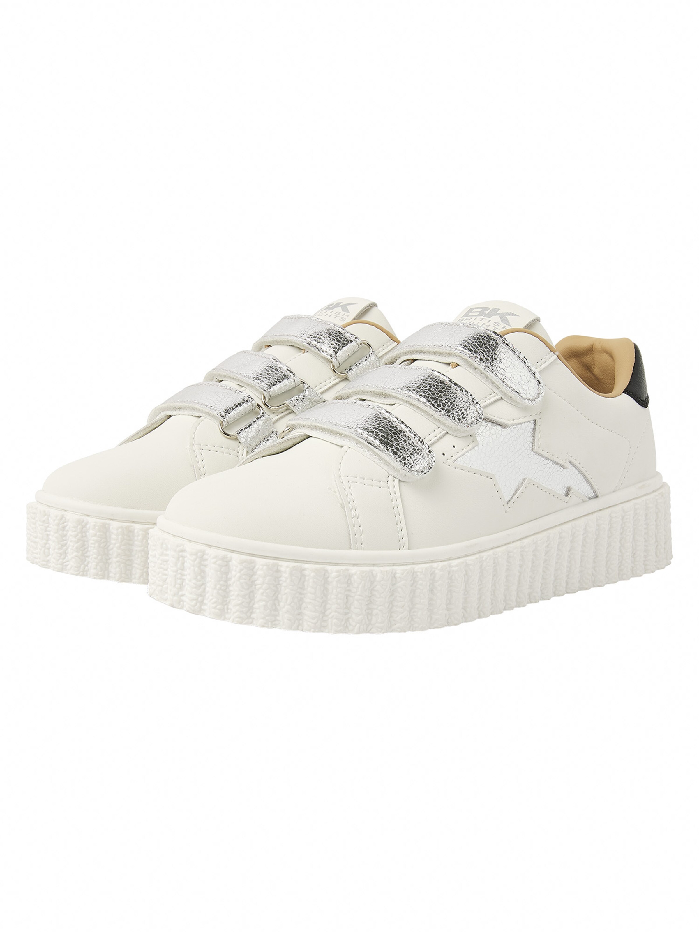 BRITISH KNIGHTS - Zapatillas deportivas bajas 'BLISS VELCRO' en blanco