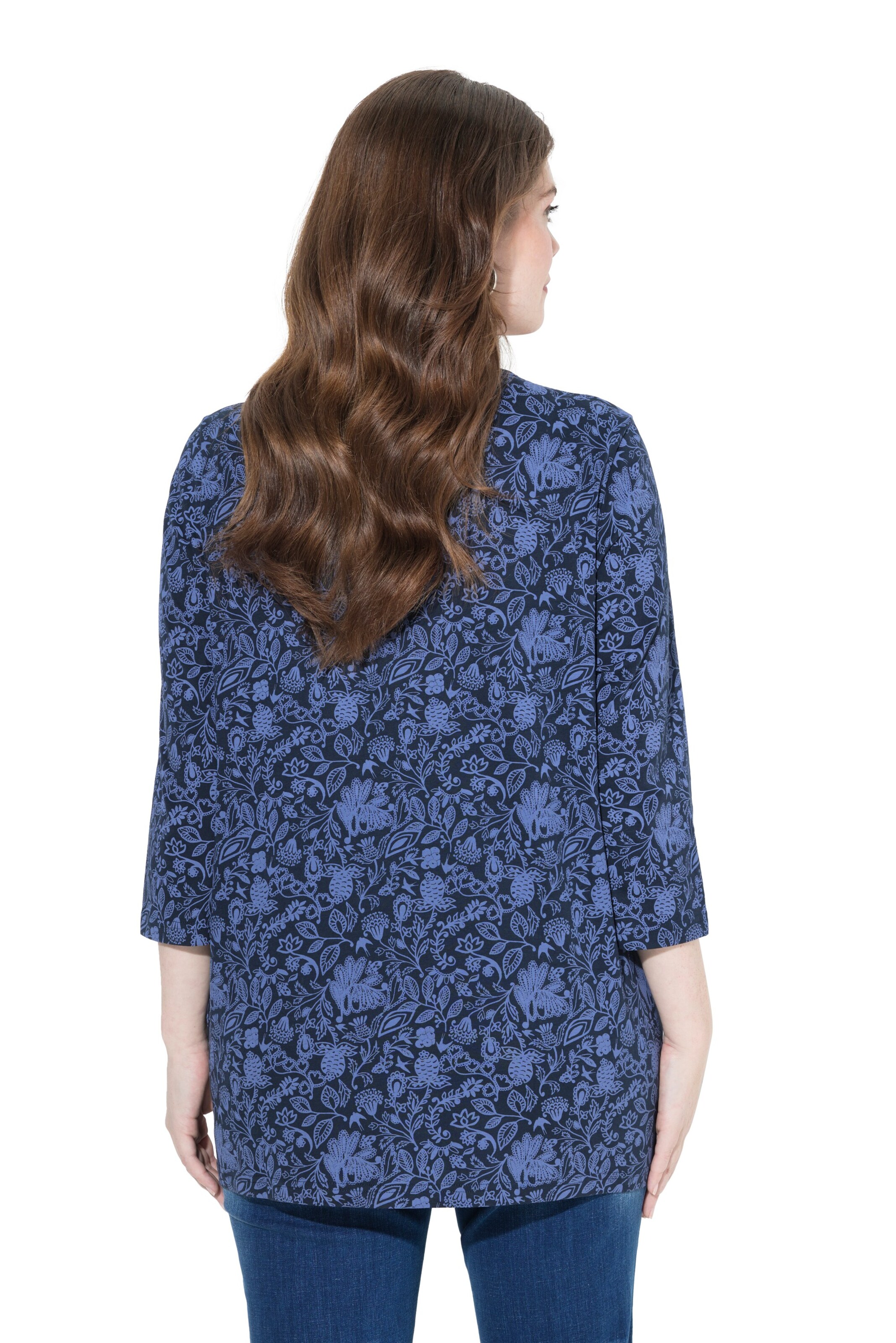 Ulla Popken Shirt in Blue