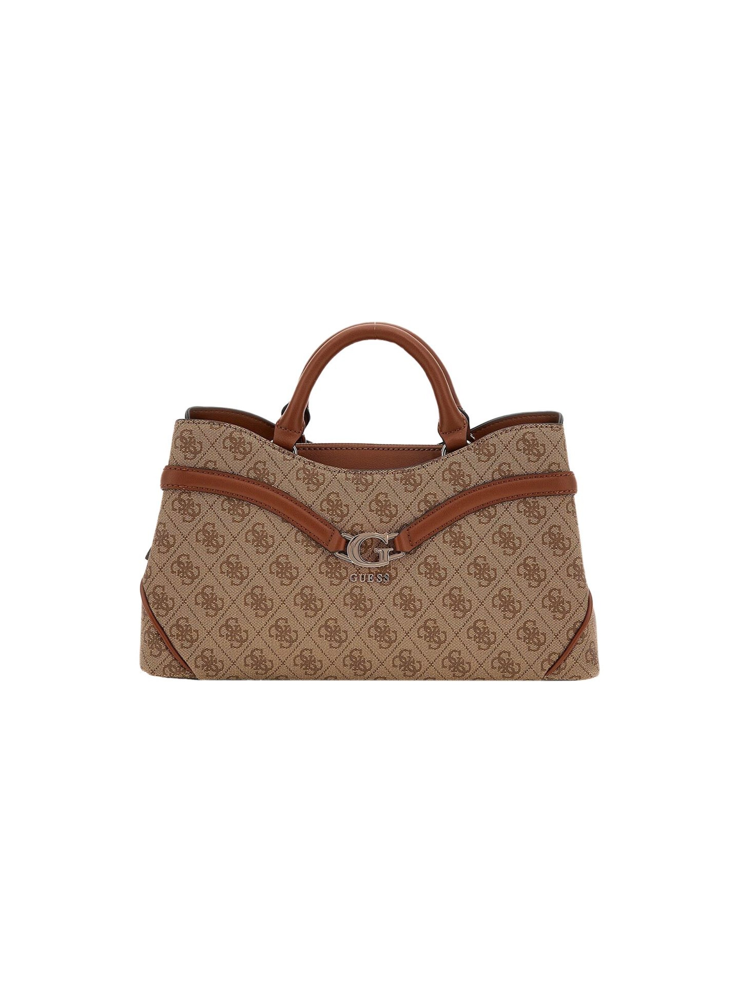 GUESS Handtasche‌‌‌‌‌‌‌‌‌‌ in Braun: Vorderseite