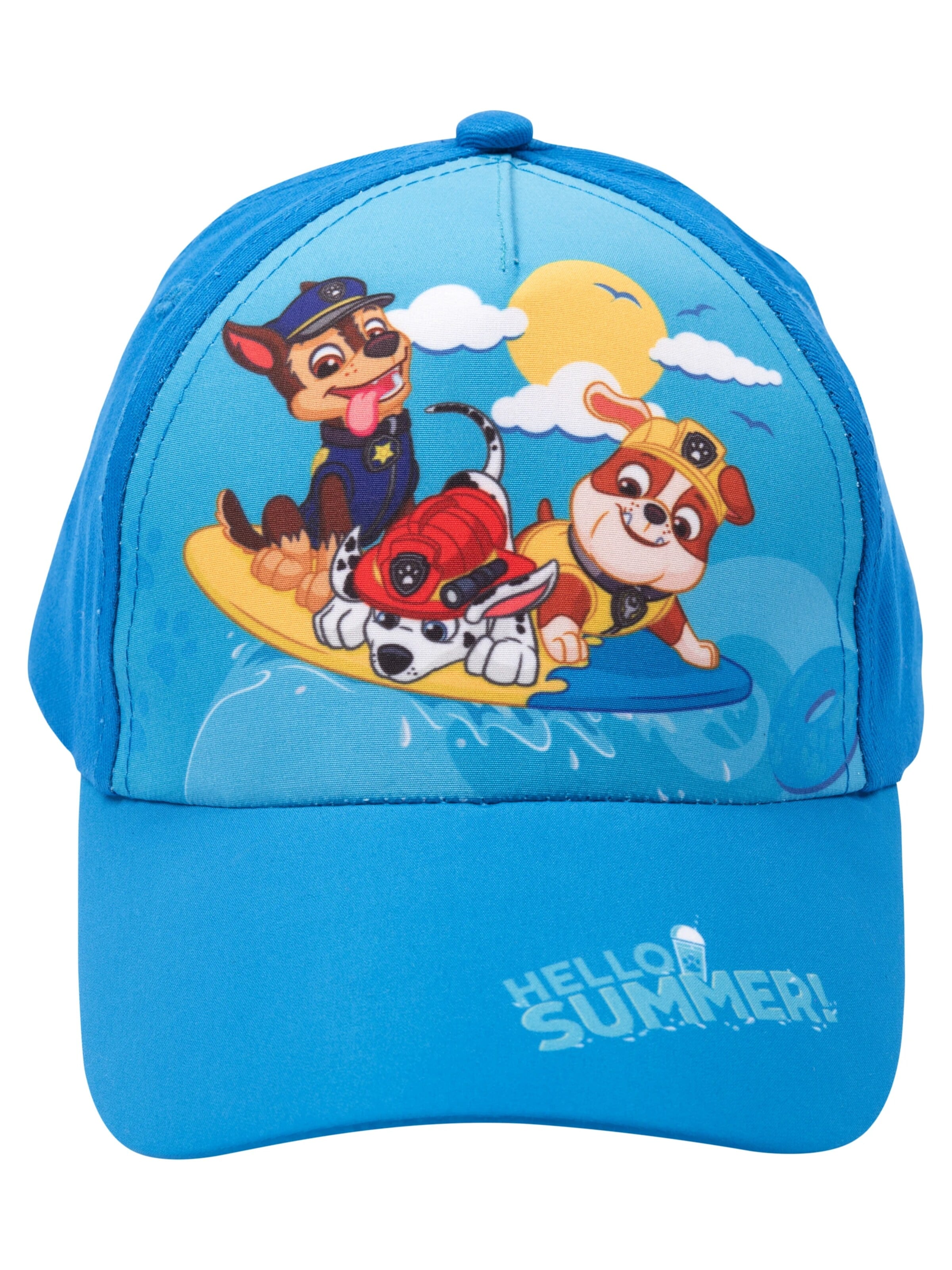 Paw Patrol Hut 'Hello Summer'‌‌‌‌ in Blau: Vorderseite