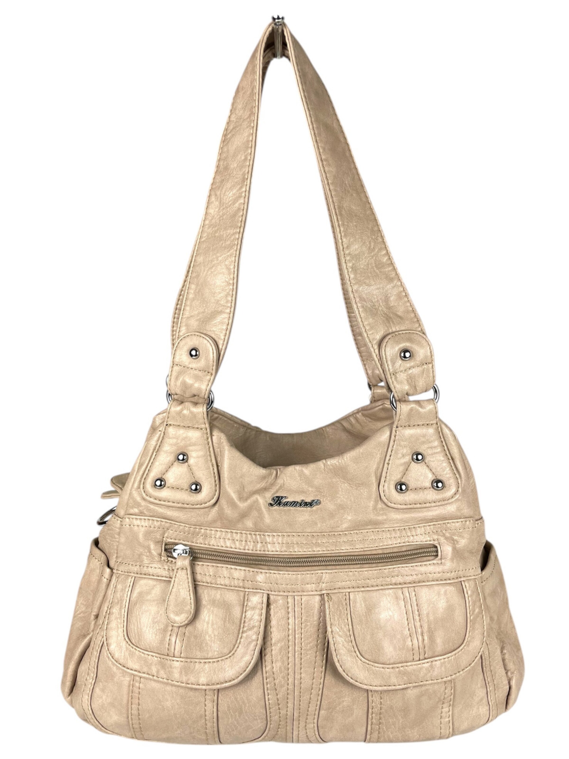 Kumixi Crossbody Bag in Beige