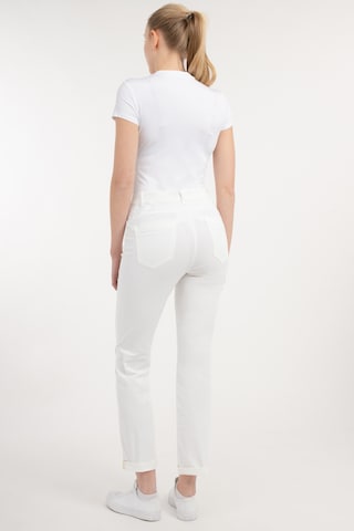 Recover Pants Slimfit Hose 'Colette' in Weiß