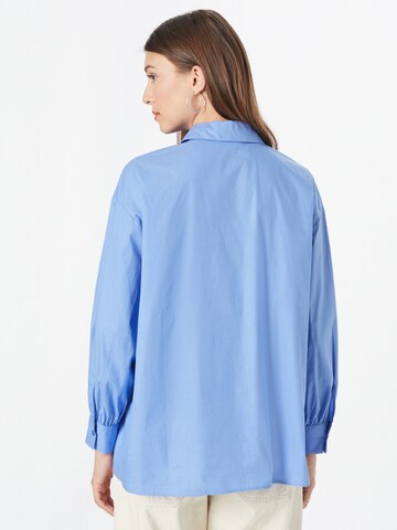 Wallis Bluse in Blau