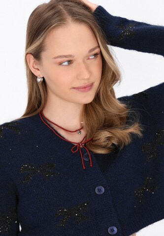 MYMO Knit cardigan in Blue