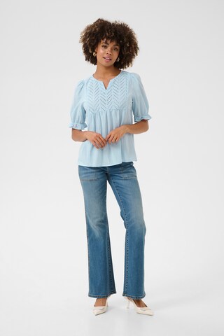 CULTURE Blouse 'Muxi Toril' in Blauw