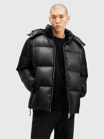 AllSaints Winter Jacket 'LUPIN' in Black: front