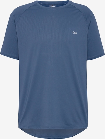 ICANIWILL Shirt 'Stride' in Blau: Vorderseite