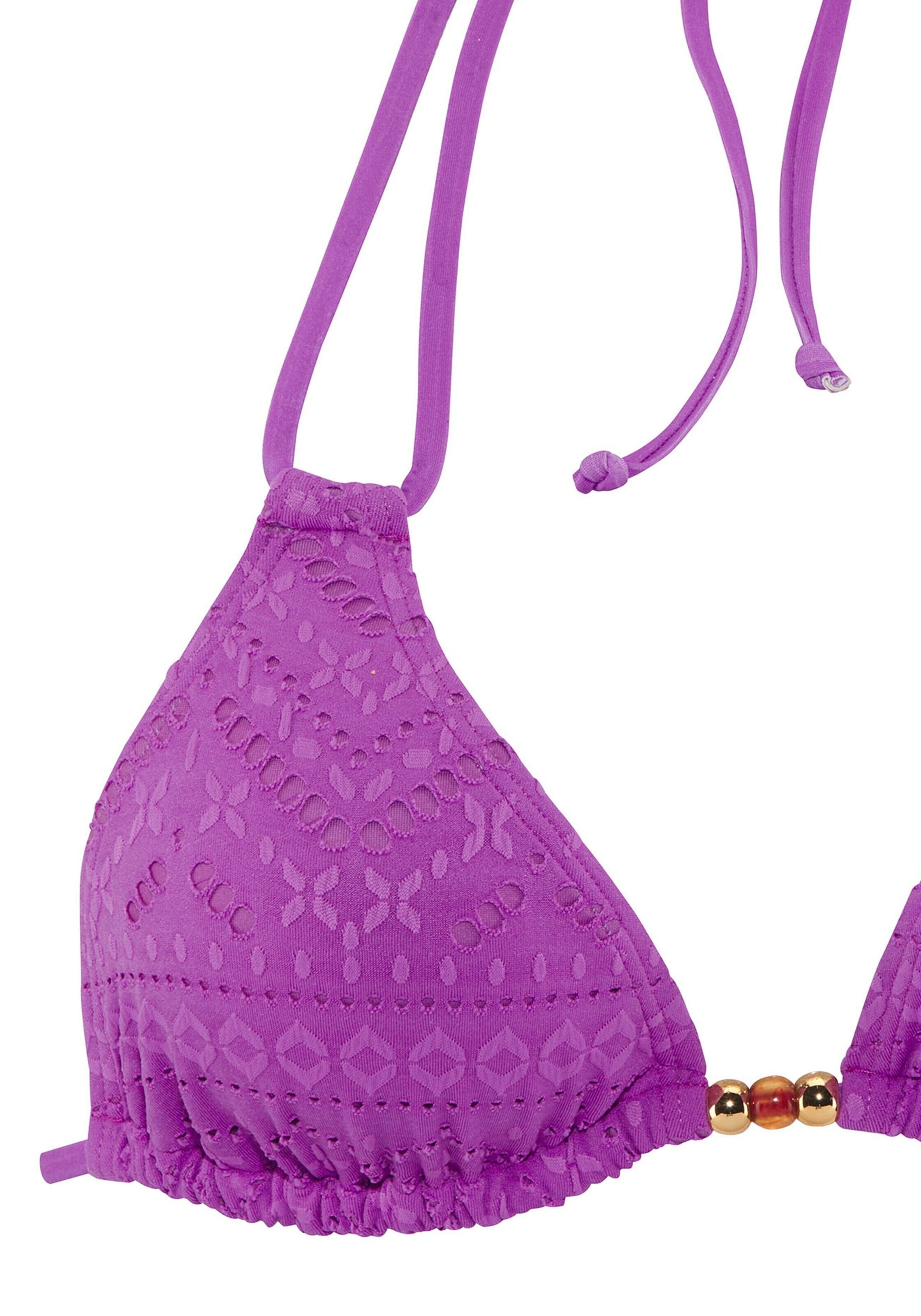 Triangle Hauts de bikini LASCANA en violet