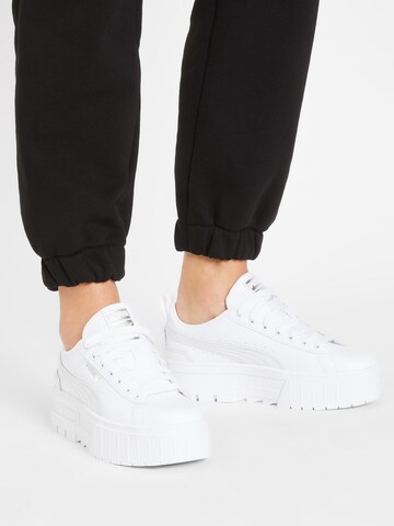 PUMA Sneakers 'Mayze Glow Wns' in White: front