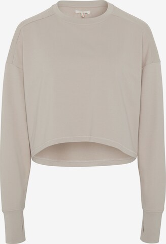 Detto Fatto Sweater ' Yoga by Caro Cult ' in Grey: front