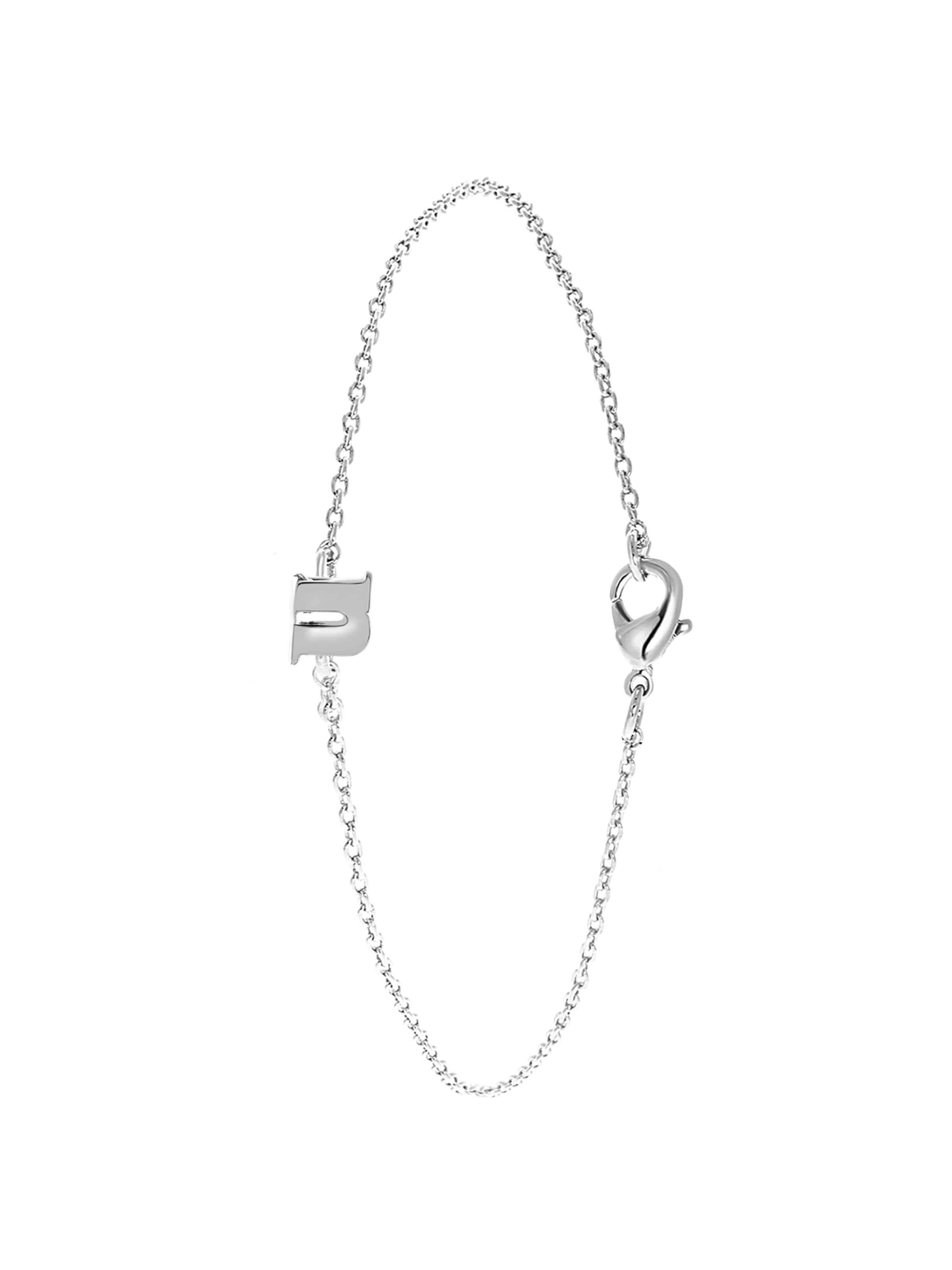 Lucardi Armband in Zilver: voorkant