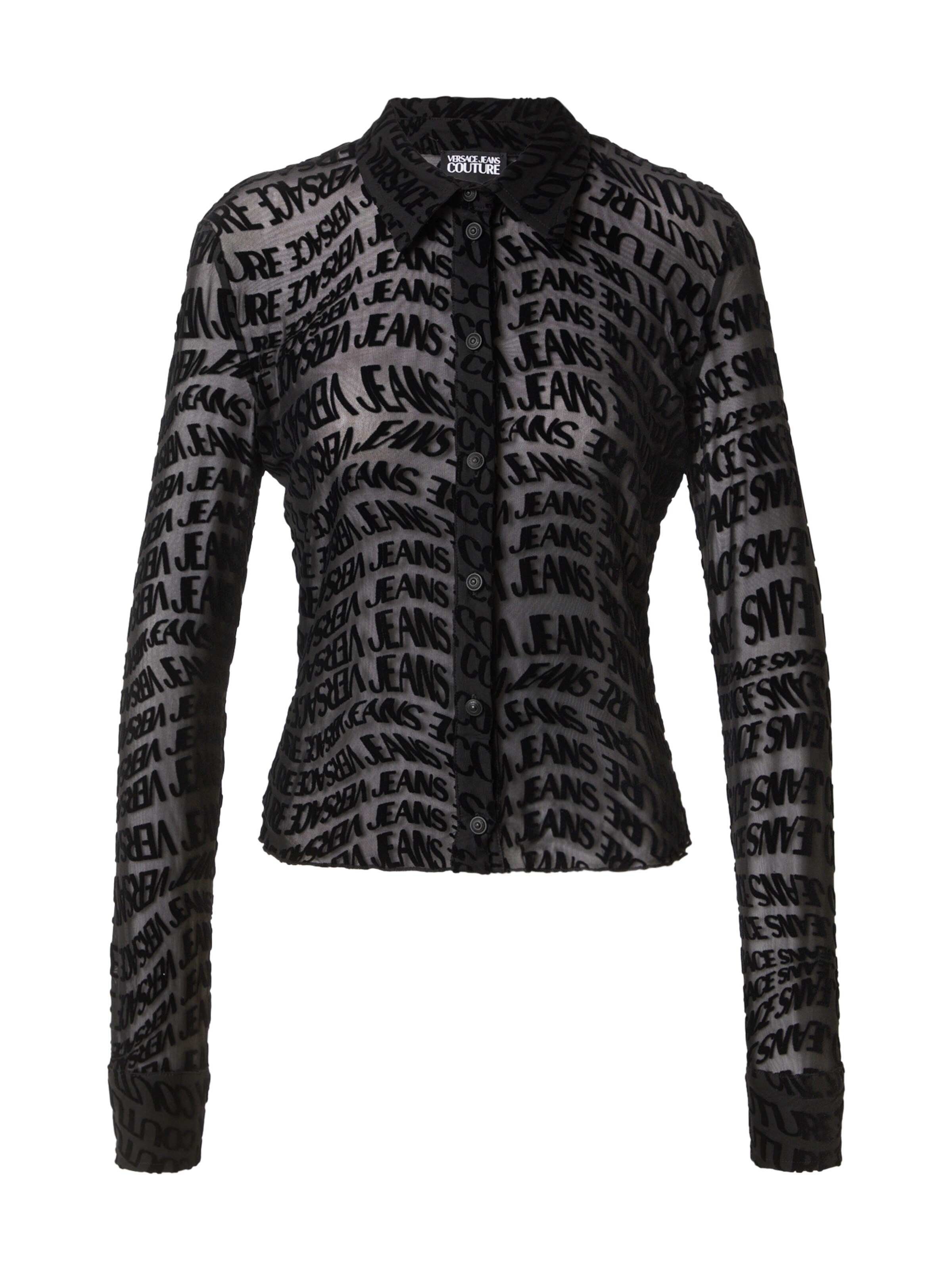 Versace Jeans Couture Блузка в Черный: спереди