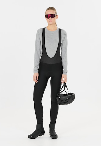 ENDURANCE Skinny Radhose 'Jayne V2' in Schwarz: Vorderseite