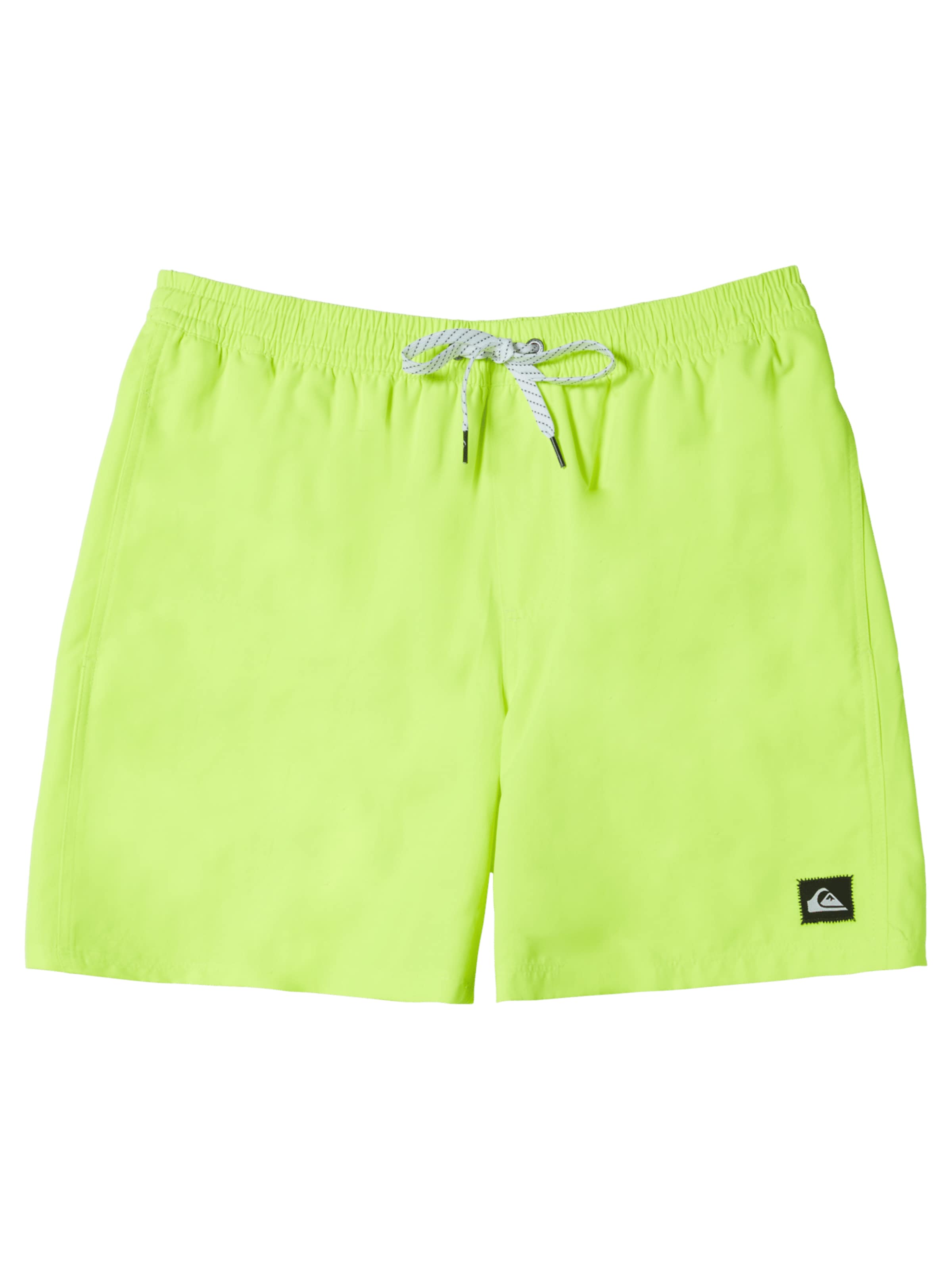 QUIKSILVER Zwemshorts 'Everyday Solid Volley' in Geel: voorkant