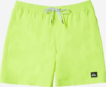 QUIKSILVER Zwemshorts 'Everyday Solid Volley' in Geel: voorkant