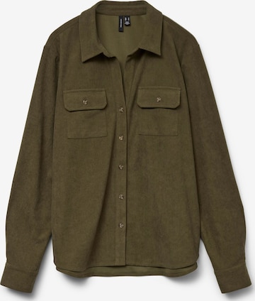 Vero Moda Curve - Blusa 'VMCelly' en verde: frente
