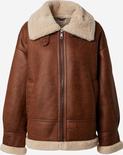 EDITED Between-season jacket 'Ivana' in Brown / Wool white, Item view