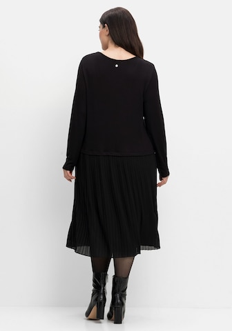 SHEEGO Knitted dress in Black