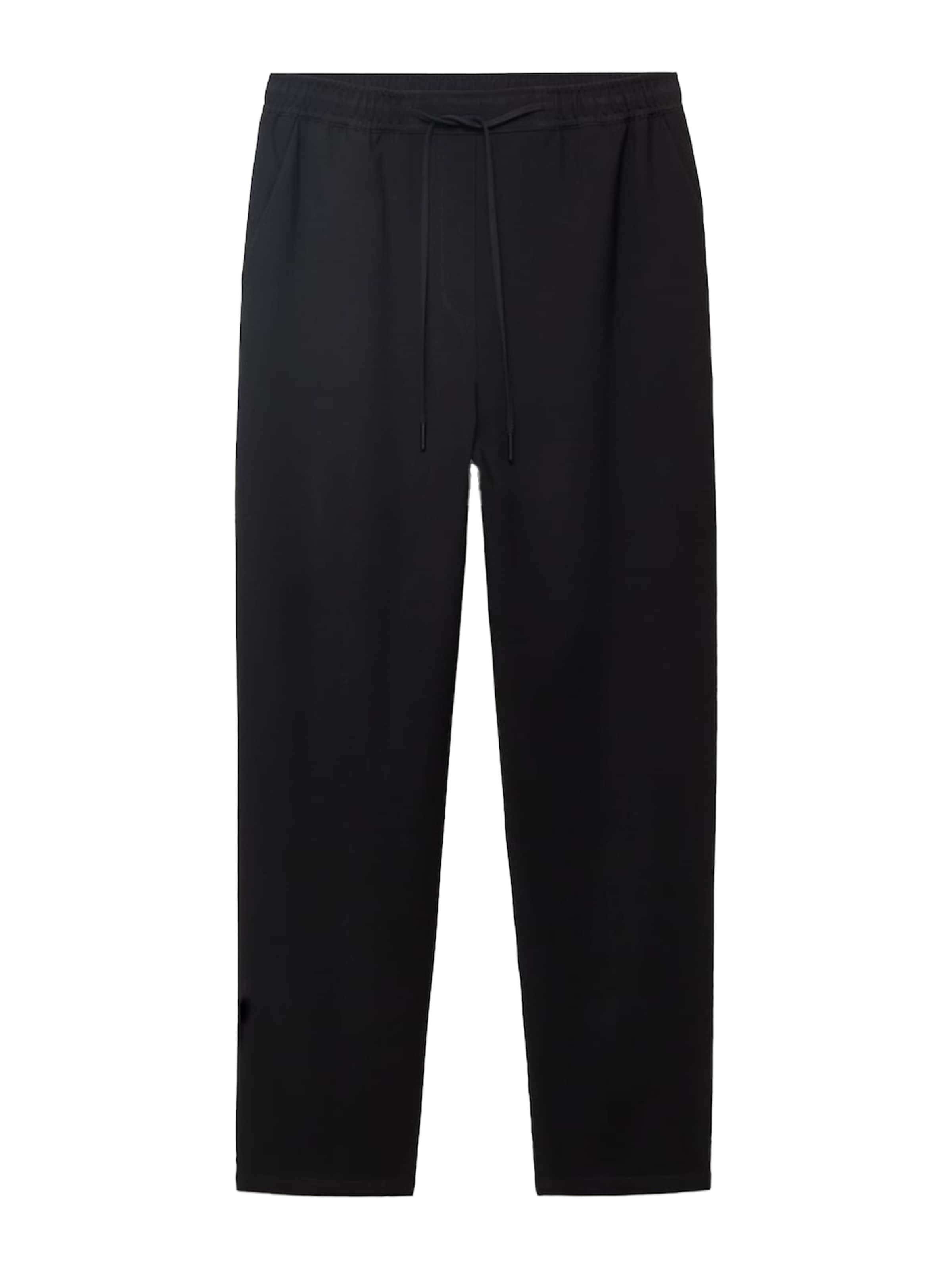 MANGO Broek 'FLUIDO' in Zwart: voorkant