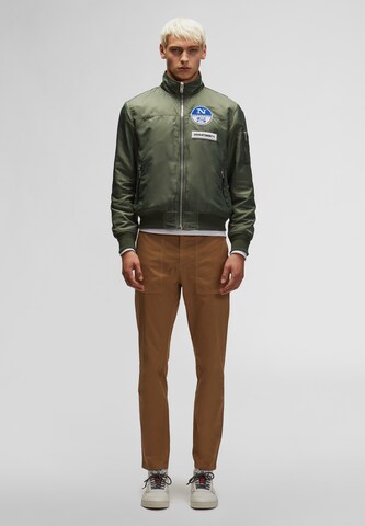 North Sails Slimfit Chino in Bruin