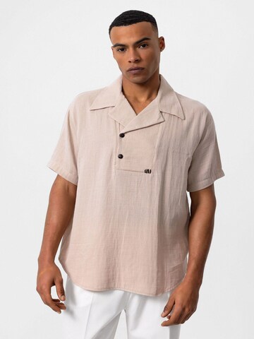Comfort fit Camicia di Antioch in beige