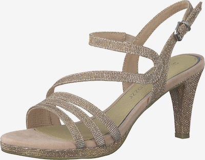 MARCO TOZZI Sandales en beige, Vue avec produit