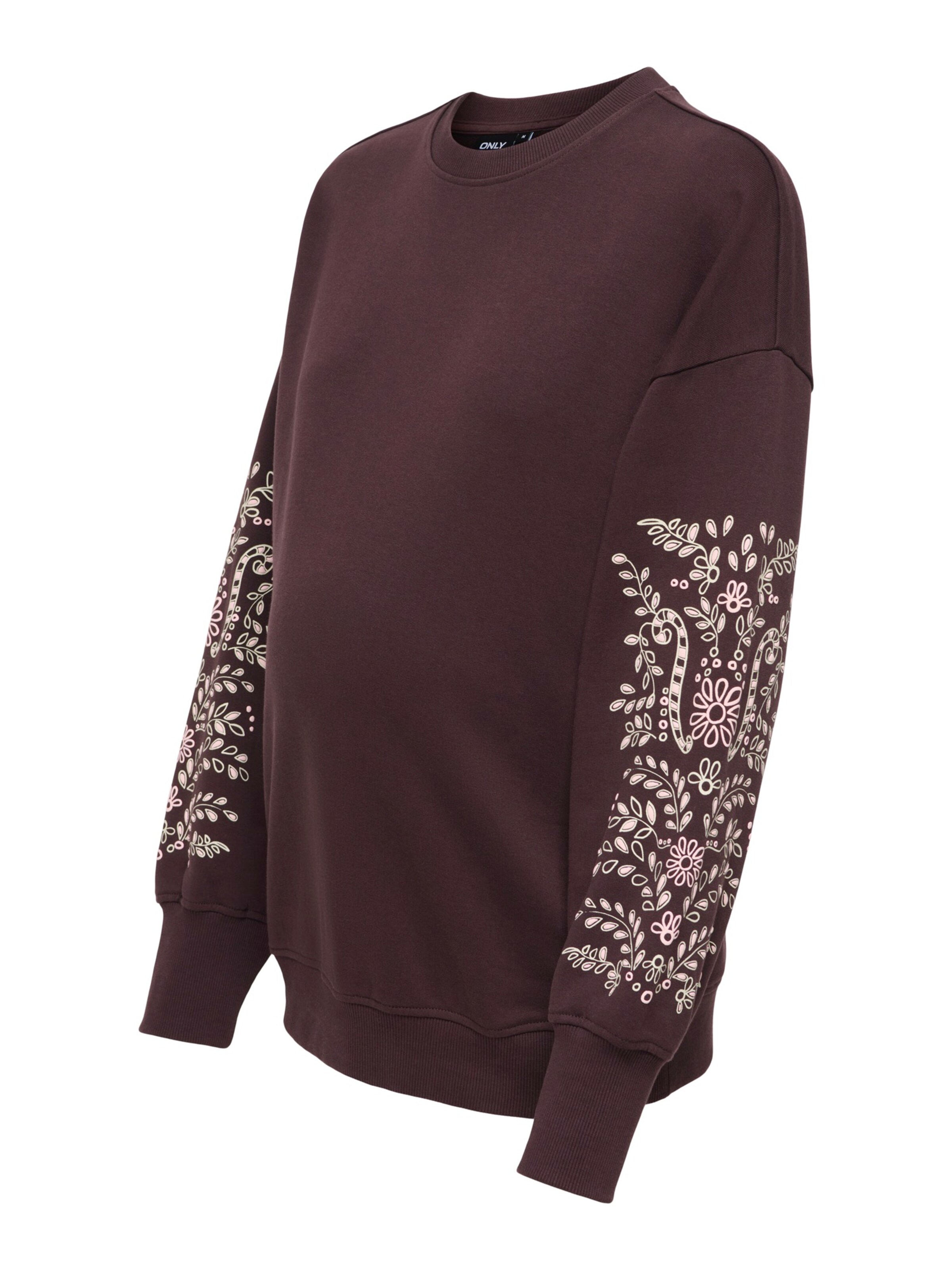 Only Maternity Collegepaita 'OLMALEXA' värissä lila