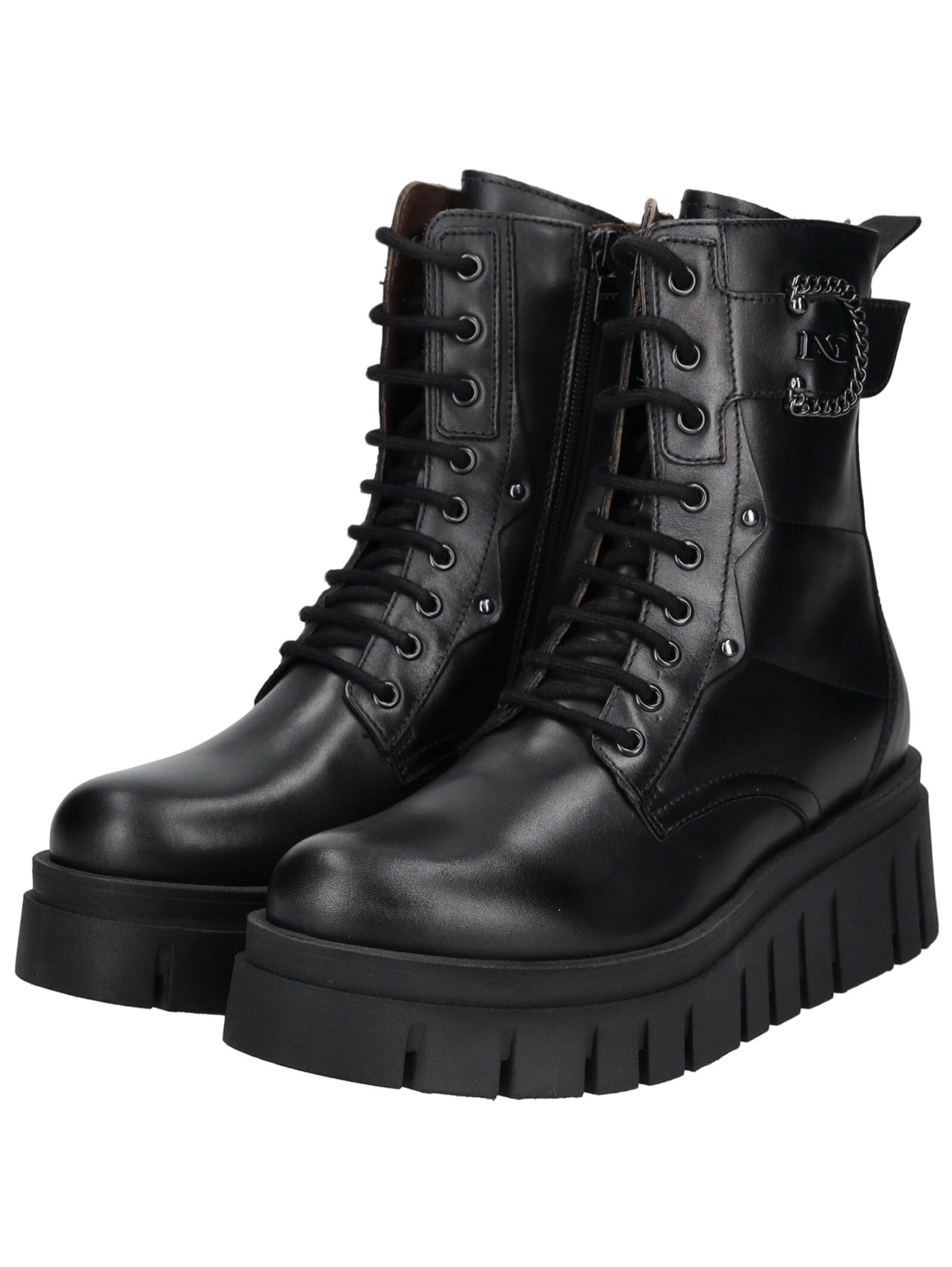 Nero Giardini Veterlaarsjes in Zwart