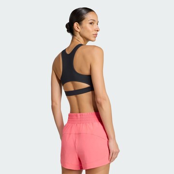ADIDAS PERFORMANCE Bustier Športni nederček 'Intensity Workout' | črna barva