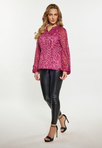 faina Blouse in Roze