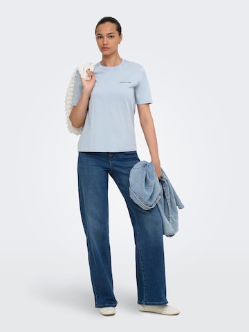 ONLY Tricot 'Lucy' in Blauw: voorkant