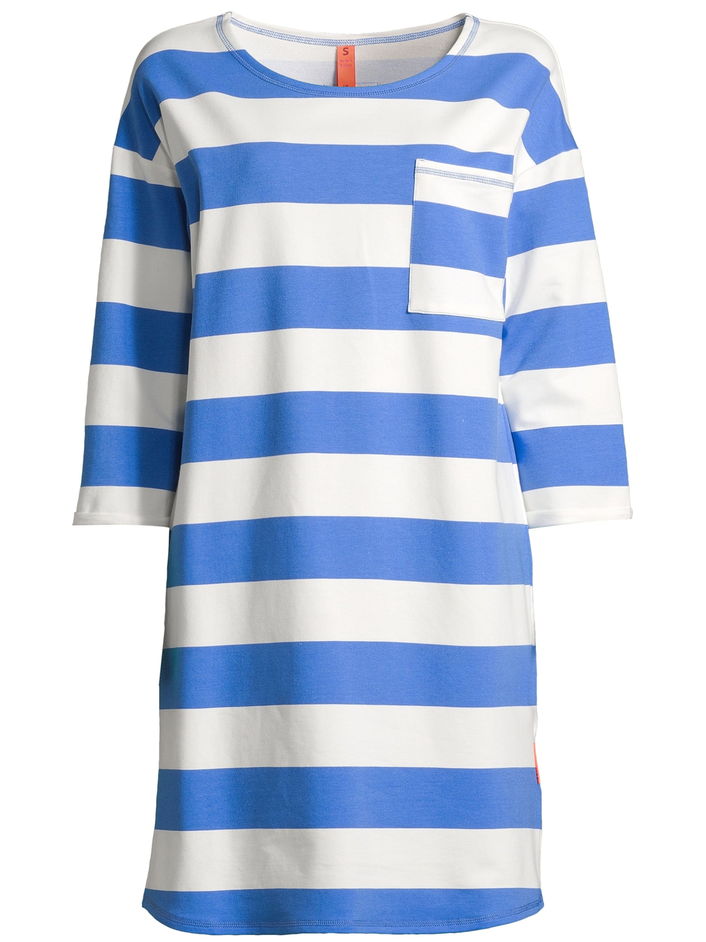 salzhaut Jurk 'Padderwatsch' in Blauw: voorkant