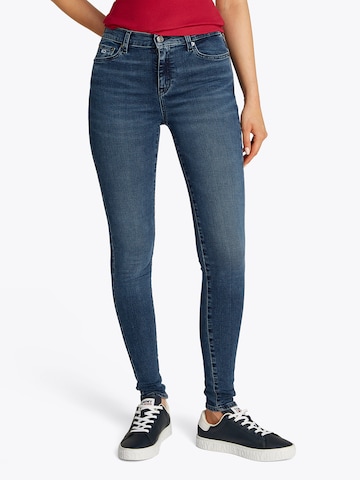 Skinny Jeans 'NORA' di Tommy Jeans in blu: frontale
