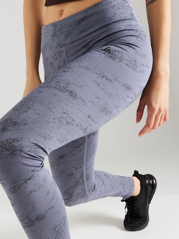 ODLO Skinny Workout Pants 'ZEROWEIGHT' in Blue
