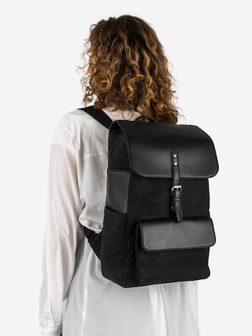 Expatrié Backpack 'Ella' in Black: front