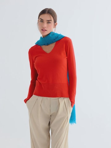 Écharpe SILK & CASHMERE en bleu