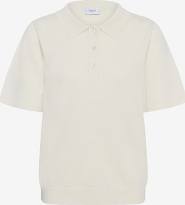 SAINT TROPEZ Svetr 'MilaSZ' – bílá: přední strana