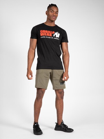 T-Shirt fonctionnel Gorilla Wear en noir