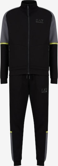 EA7 Emporio Armani Jogging komplet veličine L u neonsko žuta / siva / crna, Pregled proizvoda