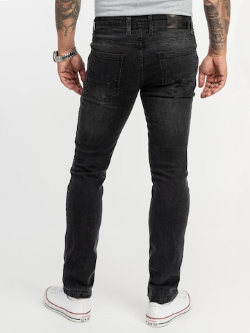 Rock Creek Regular Jeans in Schwarz