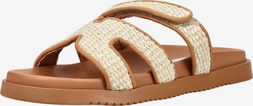 STEVE MADDEN - Zapatos abiertos en beige: frente