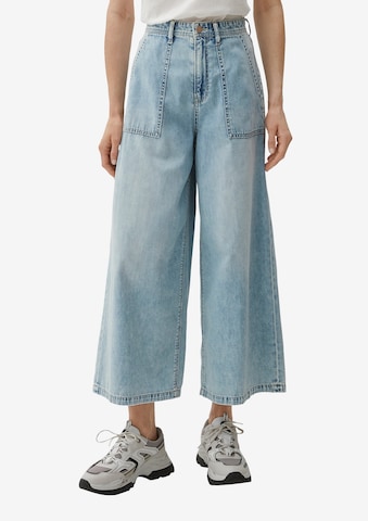 s.Oliver Wide leg Jeans in Blue: front