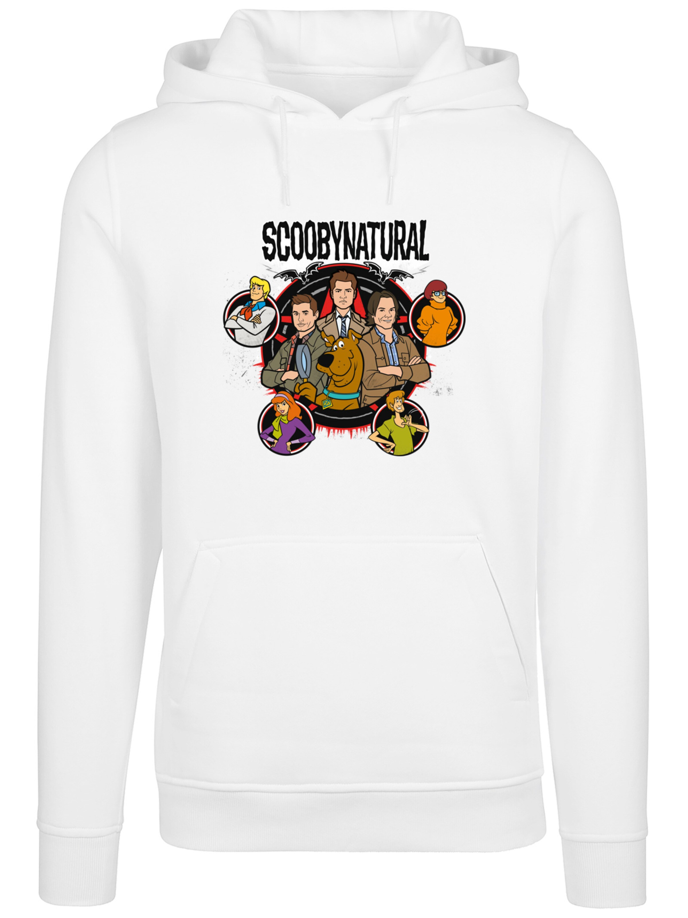 F4NT4STIC Sweatshirt in White: front